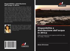 Disponibilità e distribuzione dell'acqua in Africa - Ericsson, Anna