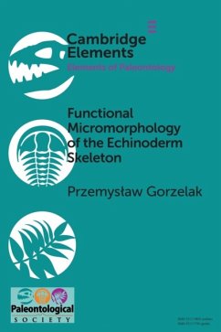 Functional Micromorphology of the Echinoderm Skeleton - Gorzelak, Przemyslaw (Polish Academy of Sciences)