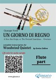 Flute part of &quote;Un giorno di regno&quote; for Woodwind Quintet (fixed-layout eBook, ePUB)