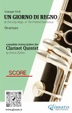 Score &quote;Un giorno di regno&quote; for Clarinet Quintet (eBook, ePUB)