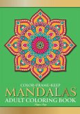 Color Frame Keep. Adult Coloring Book MANDALAS Color Frame Keep. Adult Coloring Book MANDALAS