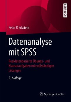 Datenanalyse mit SPSS (eBook, PDF) - Eckstein, Peter P.