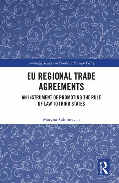 EU Regional Trade Agreements - Rabinovych, Maryna