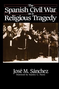 Cover The Spanish Civil War as a Religious Tragedy