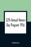 32Th Annual Honors Day Program 1956