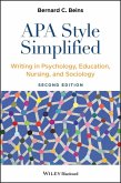 APA Style Simplified (eBook, PDF)