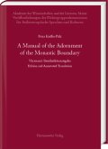 A Manual of the Adornment of the Monastic Boundary