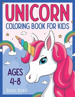 Unicorn Coloring Book for Kids - Bird, Zoey