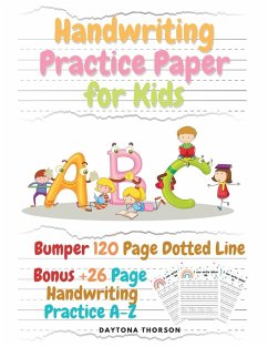 Cover Handwriting Practice Paper for Kids