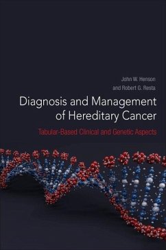 Diagnosis and Management of Hereditary Cancer - Henson, John W. (Hereditary Cancer Clinic, Georgia Cancer Center, Au; Resta, Robert G (Genetic Counselor, Swedish Hereditary Cancer Clinic