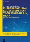 Entrepreneurial Ecosystems for Tech Start-ups in India (eBook, ePUB)