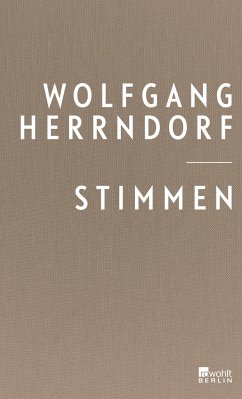 Stimmen (Mängelexemplar) - Herrndorf, Wolfgang