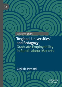 ‘Regional Universities’ and Pedagogy (eBook, PDF) - Paviotti, Gigliola