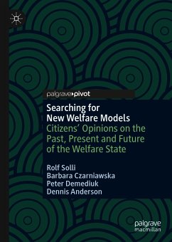 Searching for New Welfare Models (eBook, PDF) - Solli, Rolf; Czarniawska, Barbara; Demediuk, Peter; Anderson, Dennis