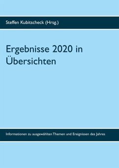 Ergebnisse 2020 in Übersichten (eBook, ePUB)