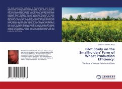 Pilot Study on the Smallholders' Farm of Wheat Production Efficiency: