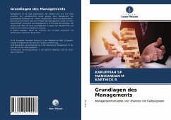 Grundlagen des Managements - SP, KARUPPIAH;M., Manikandan;R., Karthick