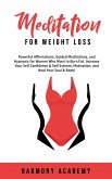 Meditation for Weight Loss (eBook, ePUB)