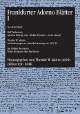 Frankfurter Adorno Blätter I (eBook, PDF)