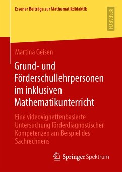 Grund- und Förderschullehrpersonen im inklusiven Mathematikunterricht (eBook, PDF) - Geisen, Martina