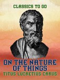 On the Nature of Things (eBook, ePUB)