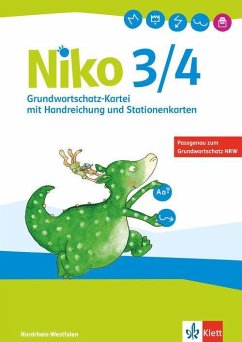 Cover Niko Sprachbuch 3/4. Grundwortschatzkartei, Ausgabe NRW Klasse 3/4
