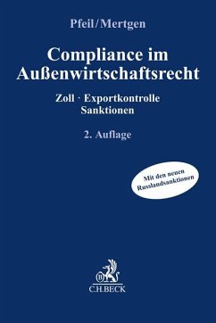 Compliance im Außenwirtschaftsrecht - Pfeil, Julia;Mertgen, Bettina