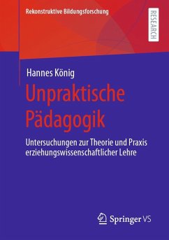 Cover Unpraktische Pädagogik