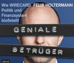 Geniale Betrüger, Audio-CD - Holtermann, Felix