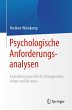 Psychologische Anforderungsanalysen - Bild 1