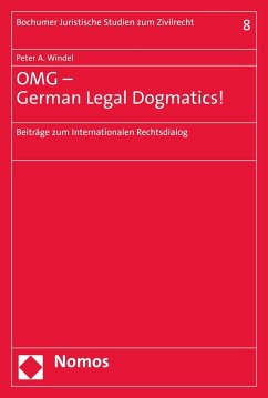 OMG - German Legal Dogmatics! (eBook, PDF) - Windel, Peter A.