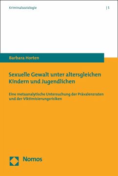 Sexuelle Gewalt unter altersgleichen Kindern und Jugendlichen (eBook, PDF) - Horten, Barbara
