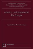 Arbeits- und Sozialrecht für Europa (eBook, PDF)