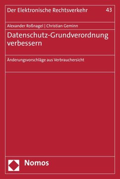 Datenschutz-Grundverordnung verbessern (eBook, PDF) - Roßnagel, Alexander; Geminn, Christian