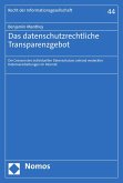 Das datenschutzrechtliche Transparenzgebot (eBook, PDF)