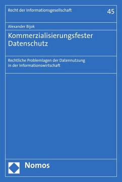 Cover Kommerzialisierungsfester Datenschutz (eBook, PDF)