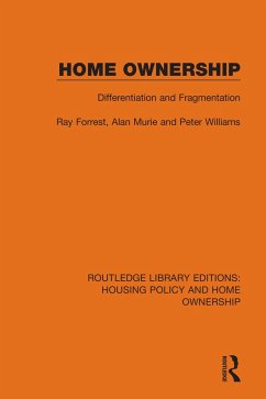 Home Ownership (eBook, ePUB) - Forrest, Ray; Murie, Alan; Williams, Peter