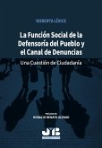 La función social de la Defensoría del pueblo y el canal de denuncias (eBook, PDF)