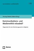 Kommunikations- und Medienethik reloaded? (eBook, PDF)