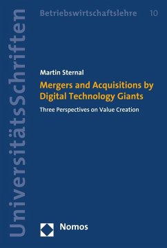 Cover Mergers and Acquisitions by Digital Technology Giants (eBook, PDF)