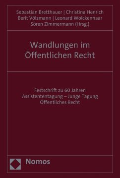 Wandlungen im Öffentlichen Recht (eBook, PDF)