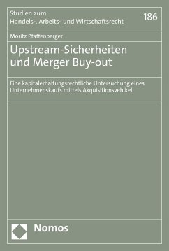 Upstream-Sicherheiten und Merger Buy-out (eBook, PDF) - Pfaffenberger, Moritz