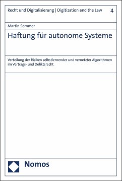 Haftung für autonome Systeme (eBook, PDF) - Sommer, Martin