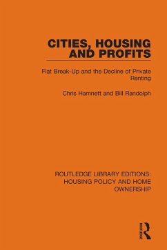 Cities, Housing and Profits (eBook, ePUB) - Hamnett, Chris; Randolph, Bill