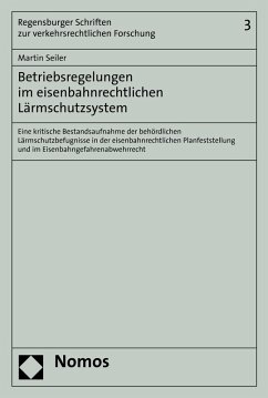 Cover Betriebsregelungen im eisenbahnrechtlichen Lärmschutzsystem (eBook, PDF)