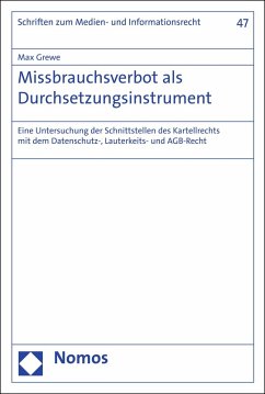 Missbrauchsverbot als Durchsetzungsinstrument (eBook, PDF) - Grewe, Max