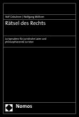 Rätsel des Rechts (eBook, PDF)