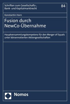 Fusion durch NewCo-Übernahme (eBook, PDF) - Horn, Konstantin