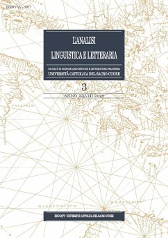 Analisi Linguistica e Letteraria 2020-3 (eBook, PDF) - AA.VV.