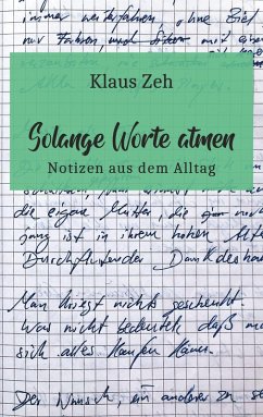 Solange Worte atmen (eBook, ePUB) - Zeh, Klaus